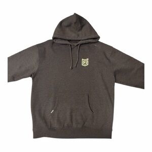 Dark Gray Hoodie with Logo